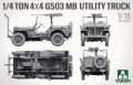 Jeep Willys G503 MB 1/4 Ton 4x4 1016 Takom