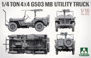 Jeep Willys G503 MB 1/4 Ton 4x4 1016 Takom
