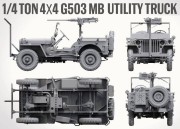 Jeep Willys G503 MB 1/4 Ton 4x4 1016 Takom