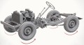 Jeep Willys G503 MB 1/4 Ton 4x4 1016 Takom