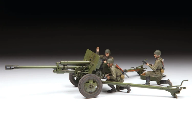 Działo przeciwpancerne ZiS-3 76mm 3671 Zvezda