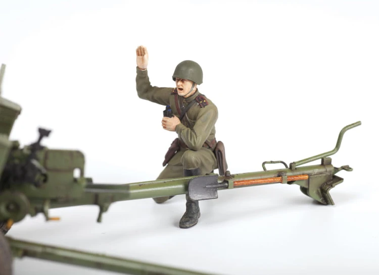 Działo przeciwpancerne ZiS-3 76mm 3671 Zvezda