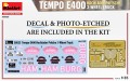Tempo E400 38025 MiniArt