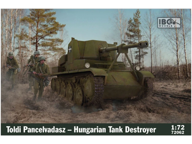 Niszczyciel czołgów Toldi Pancelvadasz 72062 IBG