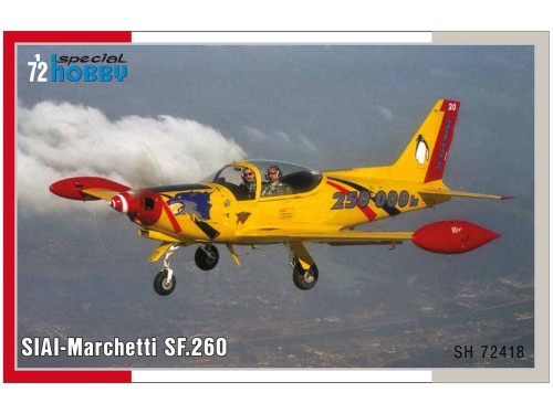 Samolot SIAI-Marchetti SF-260M/AM/W SH72418 Special Hobby