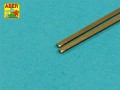 Pręty kwadratowe mosiężne 1,5mm x 245mm KR15 Aber