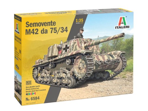 Działo Semovente M42 da75/34 6584 Italeri