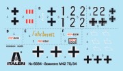 Działo Semovente M42 da75/34 6584 Italeri