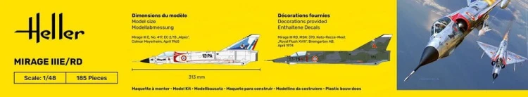 Samolot Dassault Mirage IIIE/RD 30422 Heller