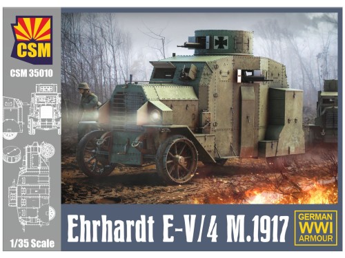 Samochód pancerny Ehrhardt E/V-4 M.1917 CSM35010 CSM