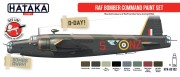 Zestaw farb RAF Bomber Command HTK-AS102 Hataka