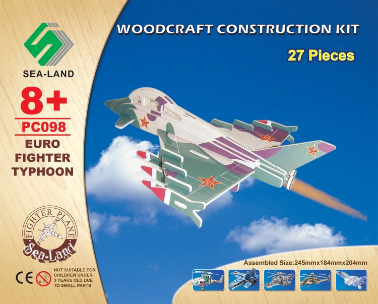 Samolot Eurofighter Typhoon składanka PC098 Sea-Land