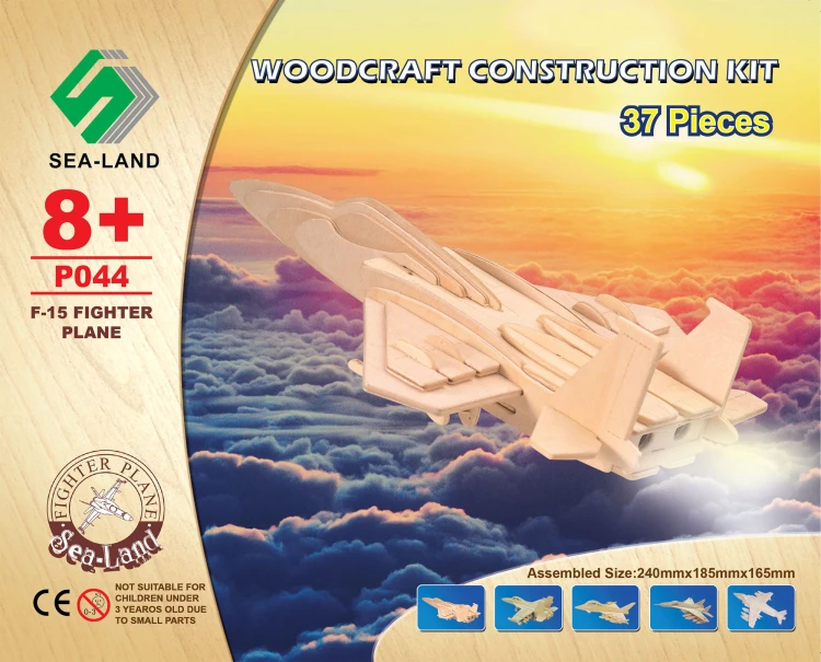 Samolot myśliwiec F15 składanka P044