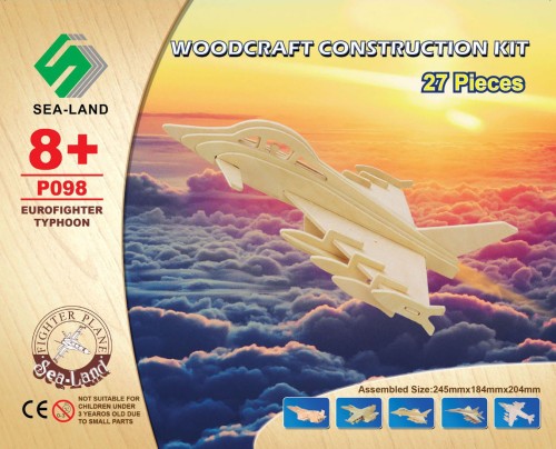 Samolot Eurofighter Typhoon składanka P098 Sea-Land