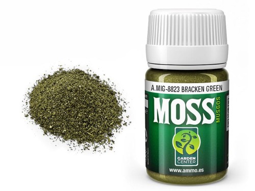 Posypka modelarska MOSS Bracken Green A.MIG-8823 AMMO Mig Jimenez