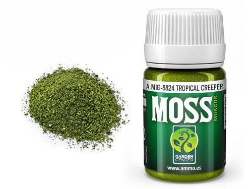 Posypka modelarska MOSS Tropical Creeper A.MIG-8824 AMMO Mig Jimenez