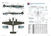 Samolot Messerschmitt Bf110 D 32007 Hobby 2000