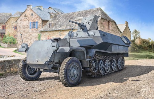 Transporter Sd.Kfz. 251/10 Schutzenpanzerwagen 7079 Italeri