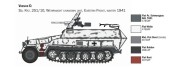 Transporter Sd.Kfz. 251/10 Schutzenpanzerwagen 7079 Italeri