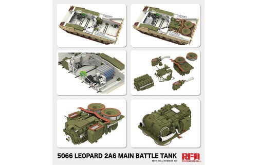 Czołg Leopard 2A6 RM-5066 RFM