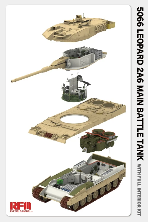 Czołg Leopard 2A6 RM-5066 RFM