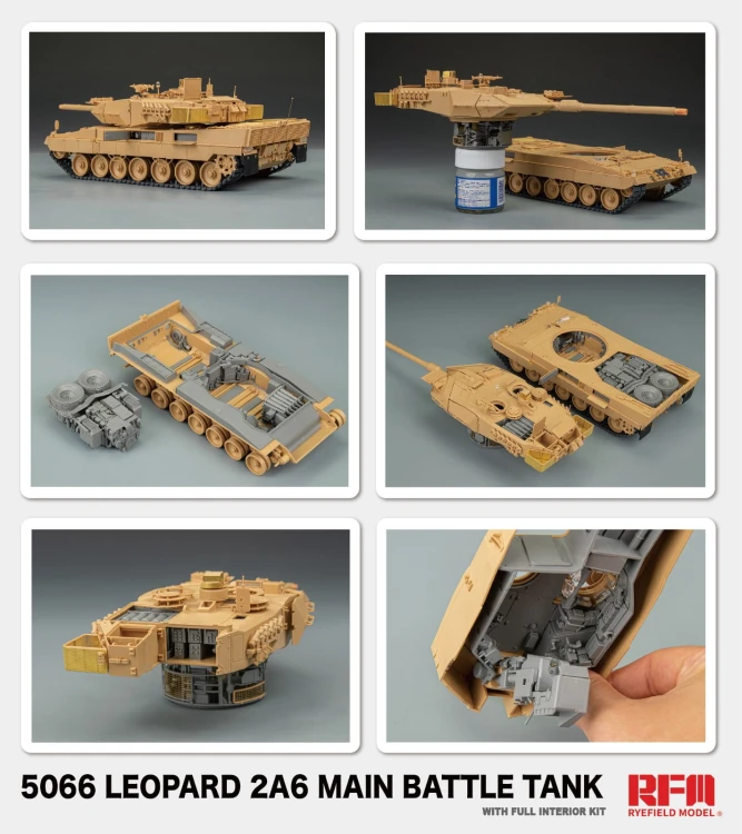 Czołg Leopard 2A6 RM-5066 RFM