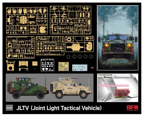 Pojazd opancerzony JLTV RM-5090 RFM Rye Field Model
