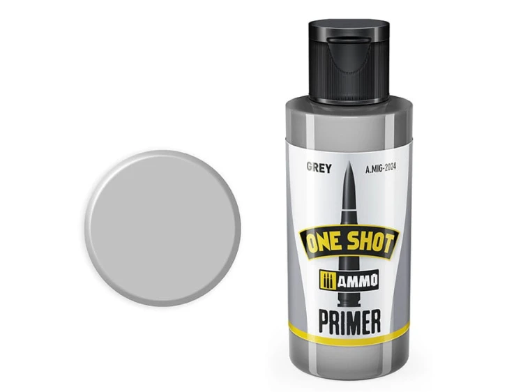 Farba podkładowa One Shot Primer Grey A.MIG-2024 AMMO Mig Jimenez