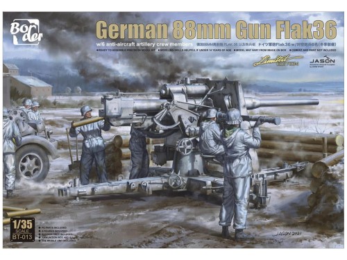 Działo przeciwlotnicze 88mm FlaK 36 BT-013 Border