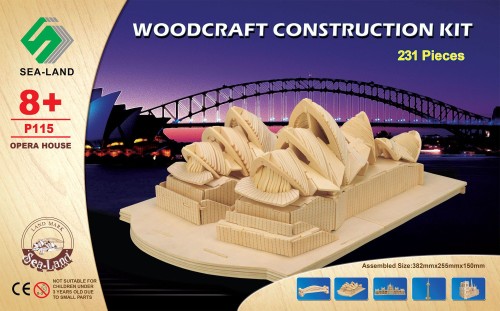 Opera Sydney składanka drewniana P115 Sea-Land