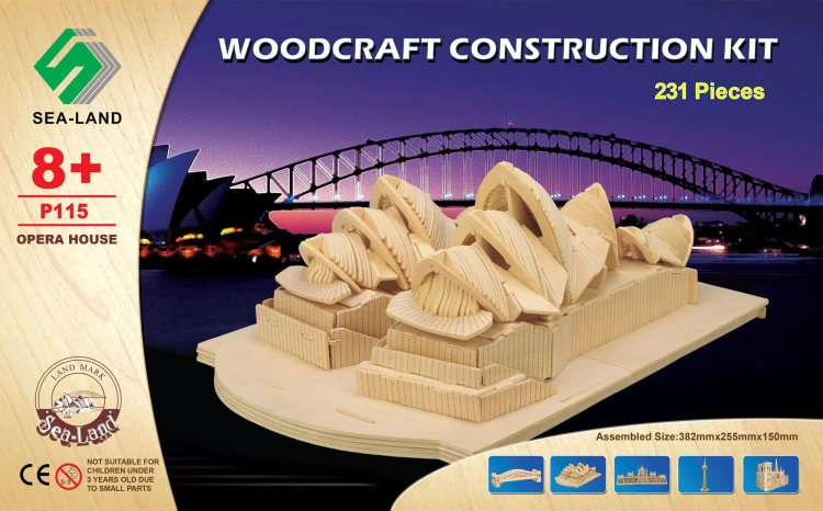 Opera Sydney składanka drewniana P115 Sea-Land