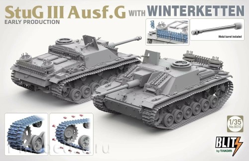 Działo StuG Sturmgeschutz III Ausf.G 8010 Takom
