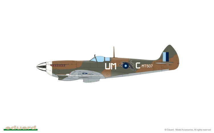 Samolot Supermarine Spitfire Mk.VIII 84154 Eduard