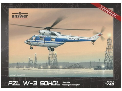 Śmigłowiec PZL W-3 Sokół Aeroflot AA48007 Answer