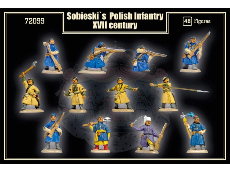 Figurki Polska piechota Sobieskiego 72099 Mars