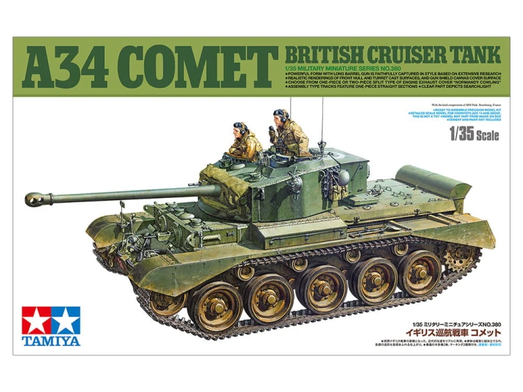 Czołg A34 Comet 35380 Tamiya