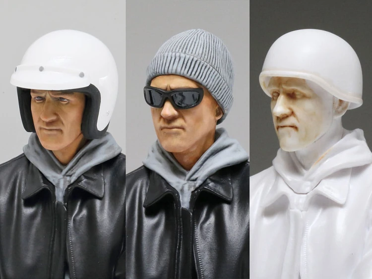 Figurka jeździec kierowca motocykla 14137 Tamiya