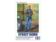 Figurka jeździec kierowca motocykla 14137 Tamiya