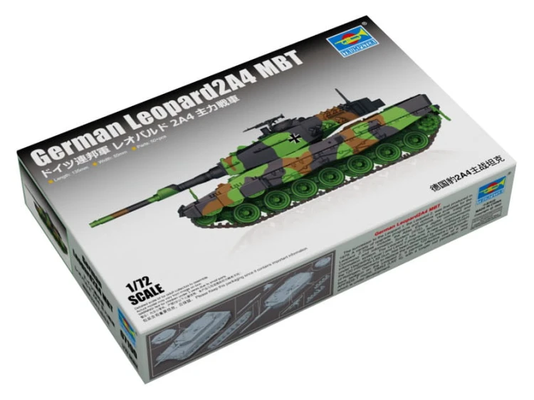 Czołg Leopard 2A4 MBT 07190 Trumpeter