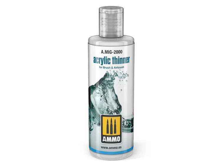 Rozcieńczalnik do farb Acrylic thinner 60ml A.MIG-2000 AMMO Mig Jimenez