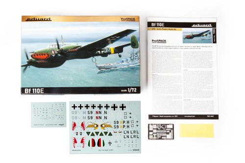 Samolot Messerschmitt Bf110 E 7083 Eduard