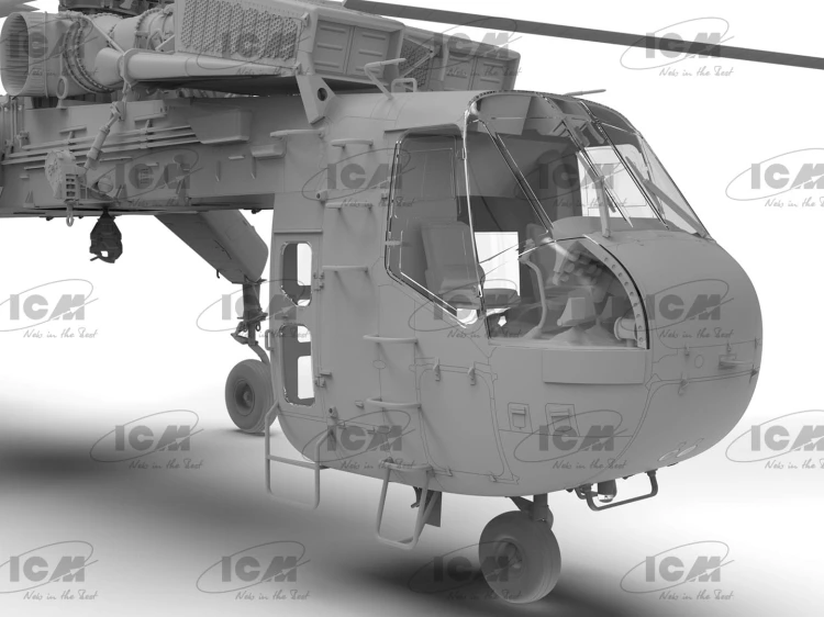 Śmigłowiec Sikorsky CH-54A Tarhe 53054 ICM