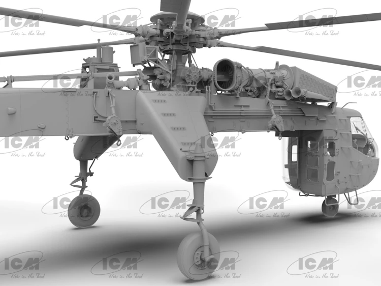 Śmigłowiec Sikorsky CH-54A Tarhe 53054 ICM