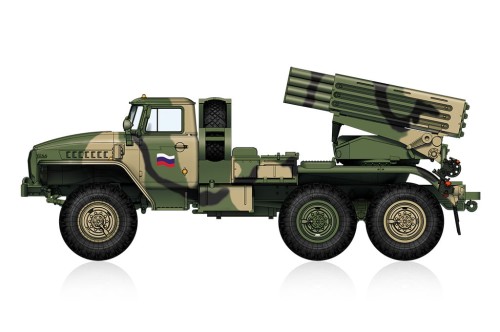Wyrzutnia samobieżna BM-21 Grad 82932 Hobby Boss