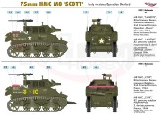 Haubica samobieżna HMC M8 Scott 720002 Mirage Hobby