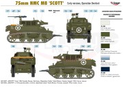Haubica samobieżna HMC M8 Scott 720002 Mirage Hobby