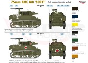 Haubica samobieżna HMC M8 Scott 720002 Mirage Hobby