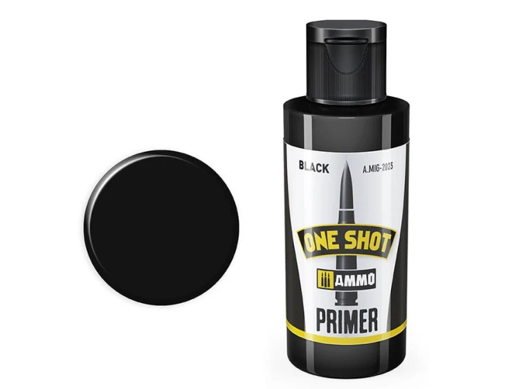 Farba podkładowa One Shot Primer Black A.MIG-2023 AMMO Mig Jimenez