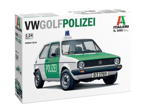VW Volkswagen Golf I Polizei 3666 Italeri