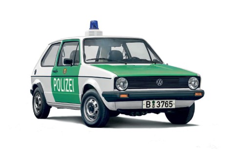 VW Volkswagen Golf I Polizei 3666 Italeri